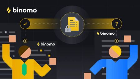 Hvordan registrere og logge på konto på Binomo