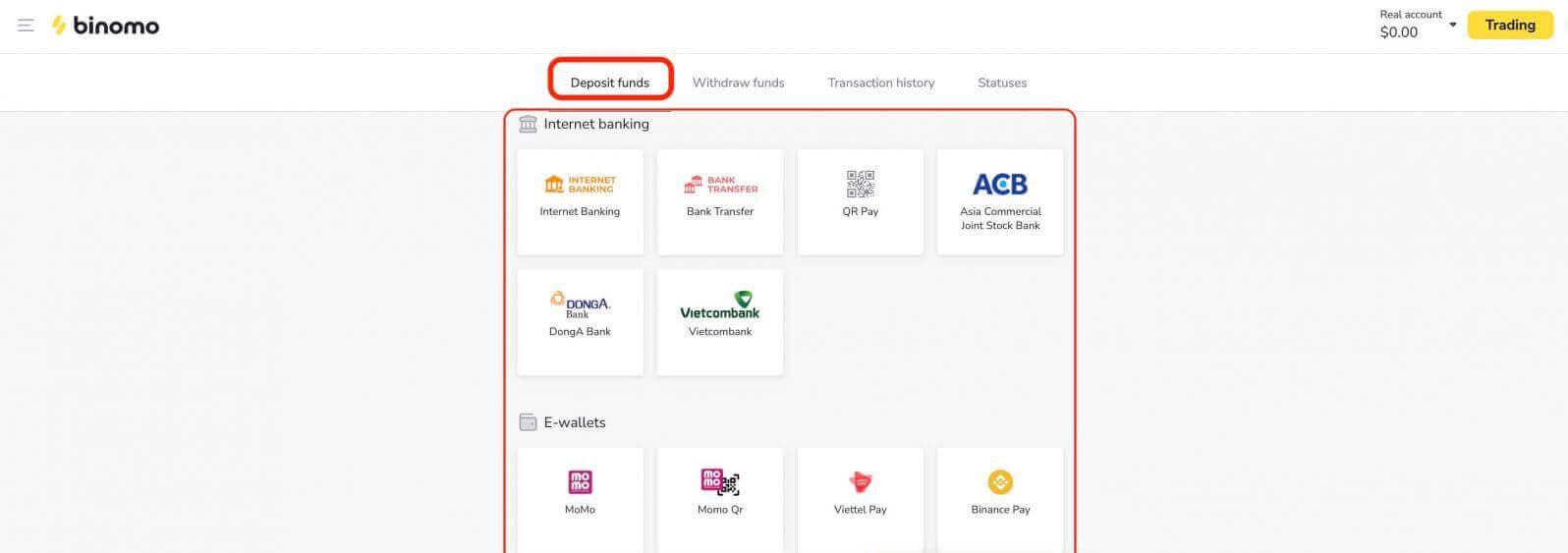Đăng ký Binomo: Cách mở tài khoản và đăng ký