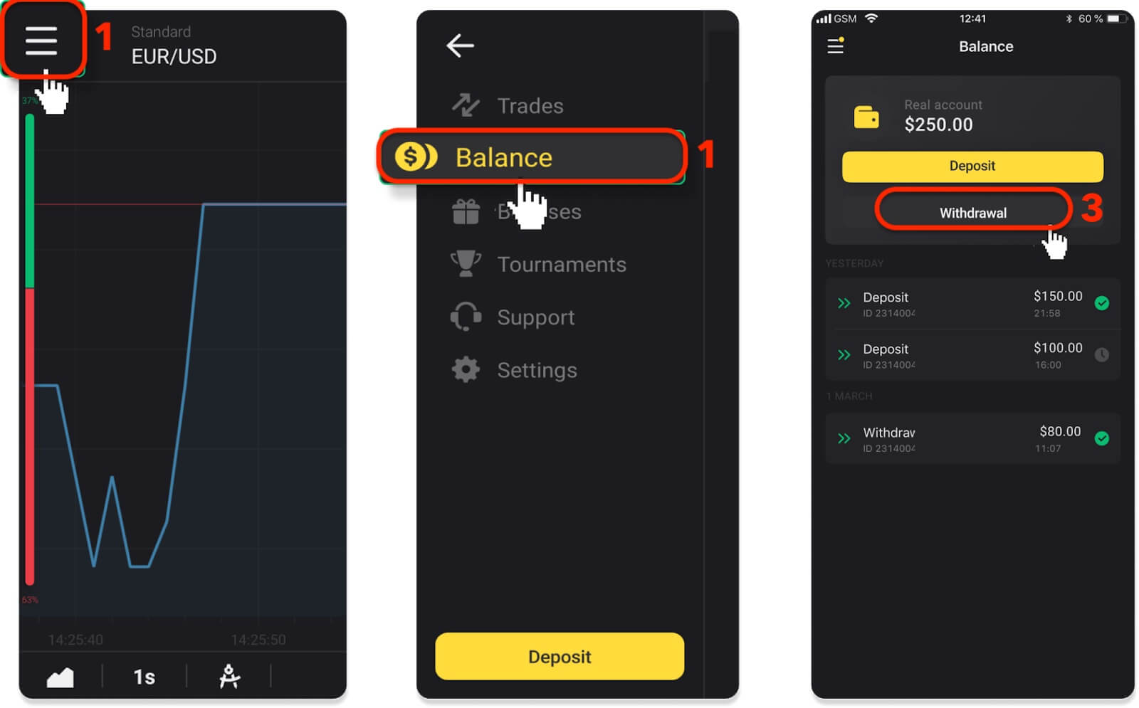 How to Trade and Withdraw on Binomo